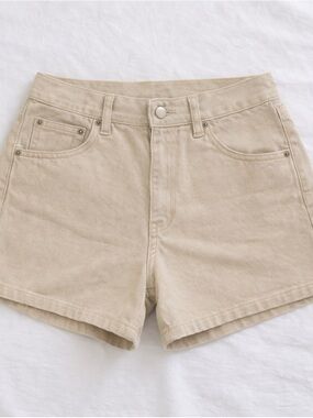 Tommy Hilfiger Beige Denim Shorts